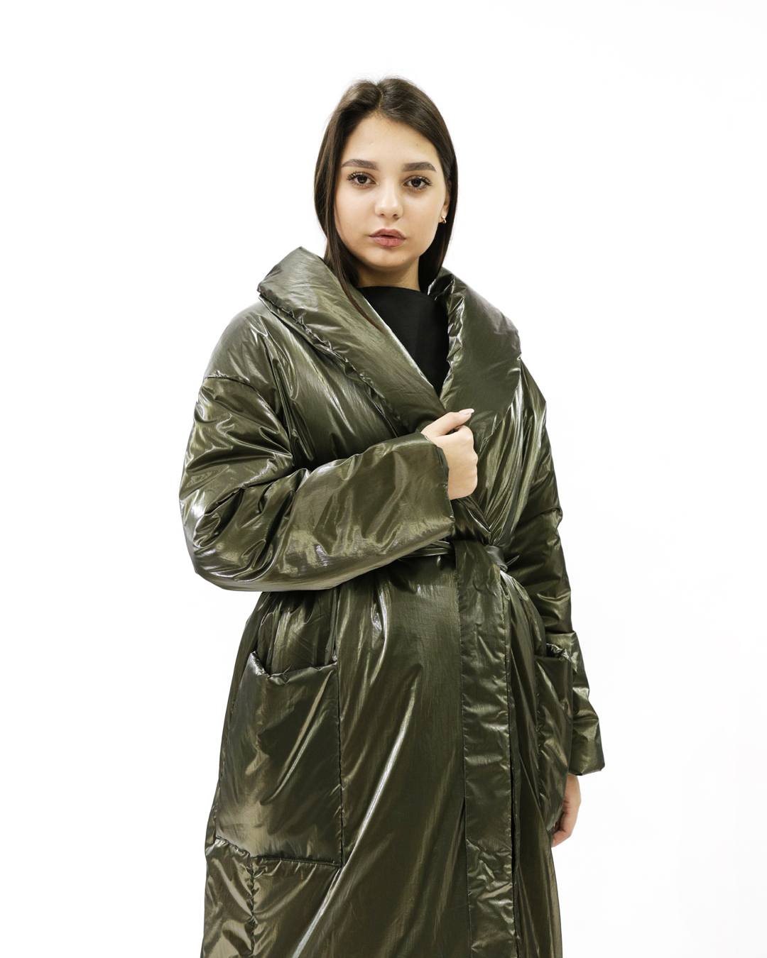 Куртка «HANYM 2381146» изумрудная