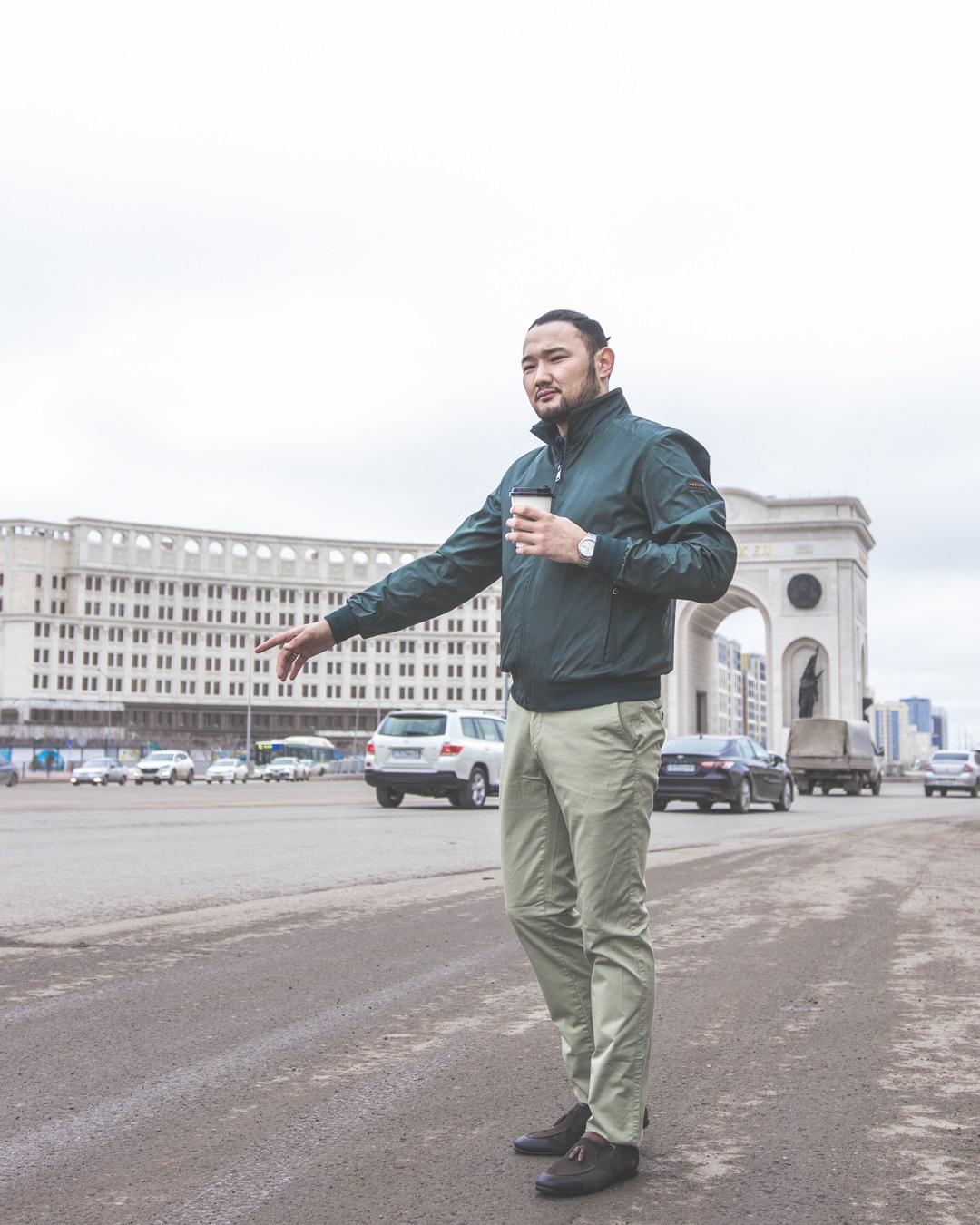 Мужская ветровка (лето 2021, Uly Myrza)