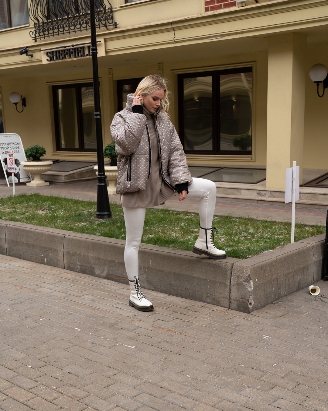 Куртка «HANYM 6613499italy» коричневая